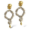 IN-LINE KNOT PEARLS EARRINGS-ONLINE EXCLUSIVE-LIMITED EDITION