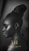 MOMBASA GREEN MALACHITE DROP EARRINGS