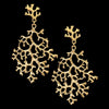 CORALIS XL GOLD EARRINGS